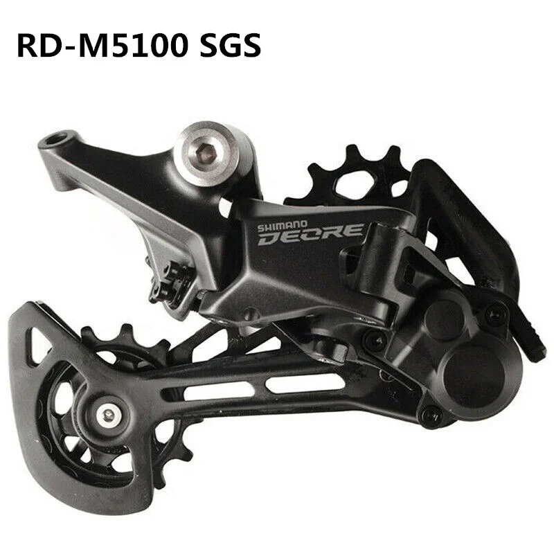 SHIMANO DEORE M5100 M5120 grupo de 11 velocidades MTB palanca de cambios para bicicleta de montaña Dearilleur trasero 42T 51T cadena de Cassette