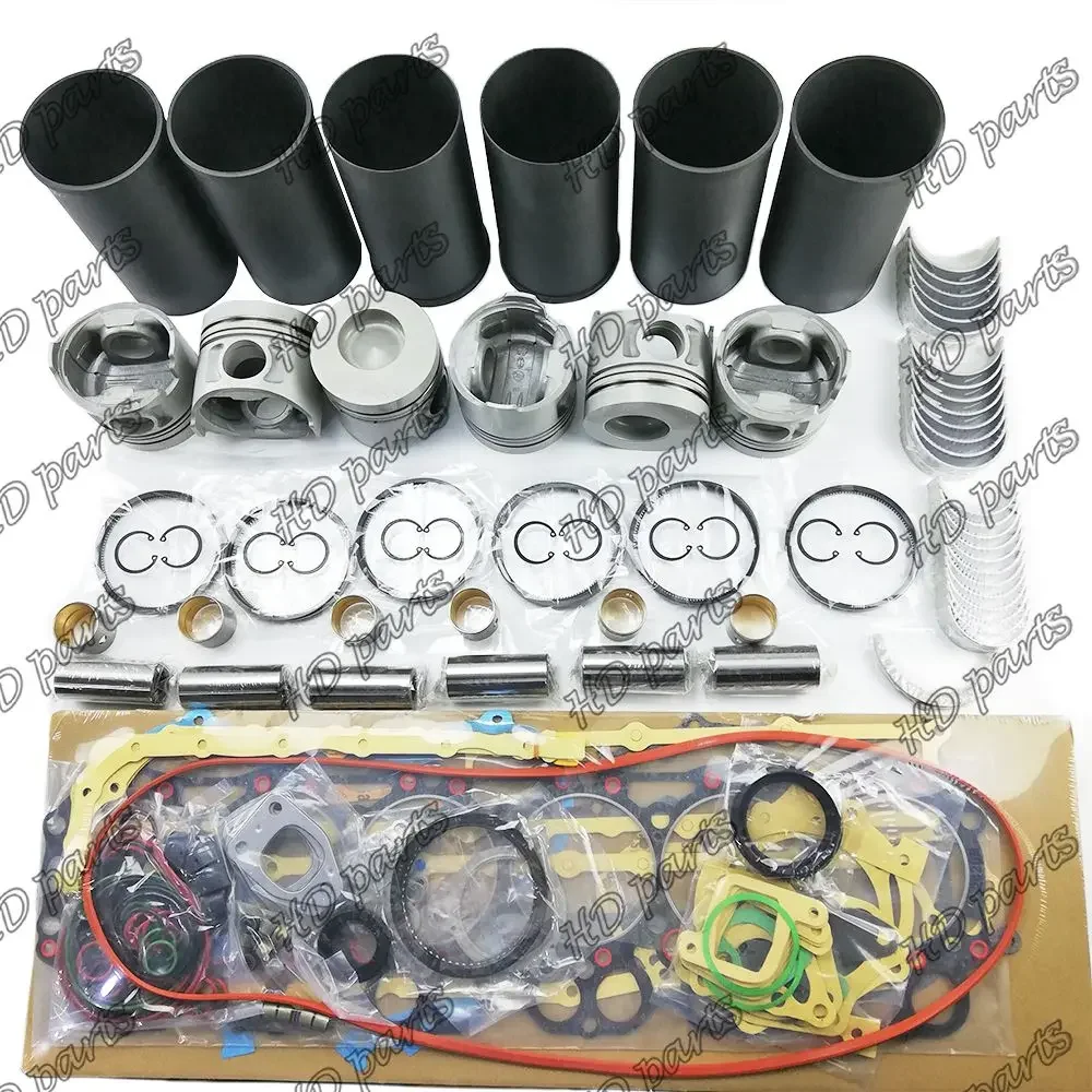 

H07D Cylinder Liner Kit 11467-1212 13216-1980 13011-2650A Suitable For Hino Engine Overhaul Repair Parts Kit