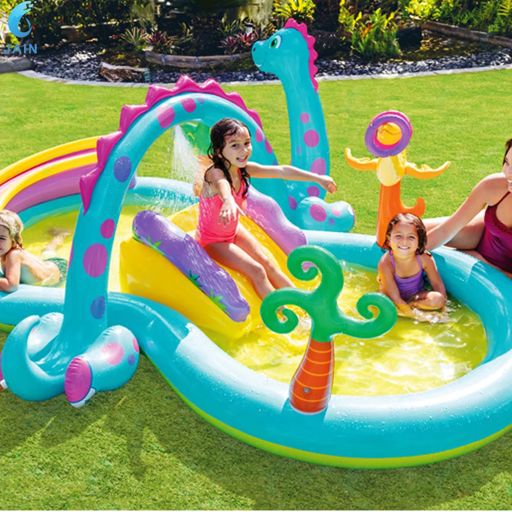 

Игровой центр Dinoland, детский бассейн, разбрызгиватель воды для плавания, бассейн, летние детские забавные летние детские площадки, фонтан, игровой бассейн