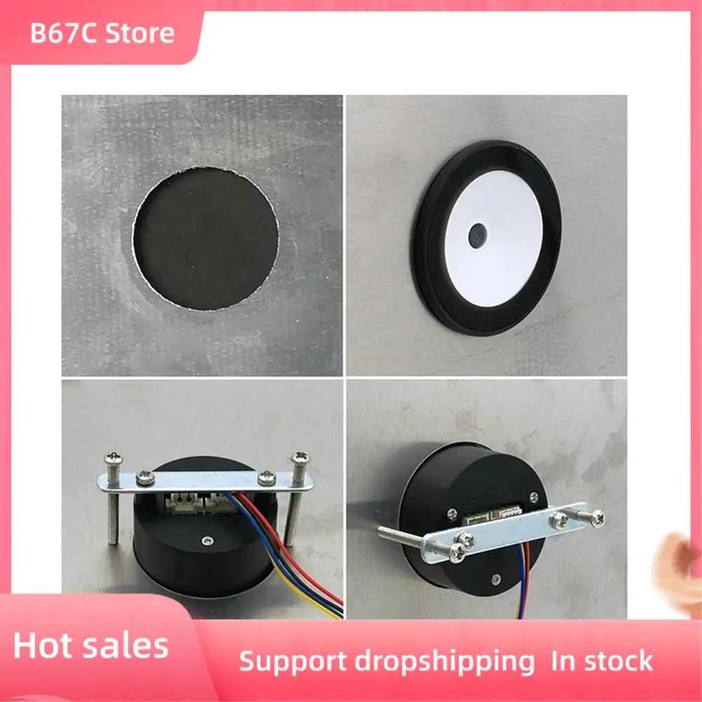 B67C GM73 Kleiner runder einfacher Installations-USB UART 1D 2D QR-Code-Barcode-Scanner-Leser