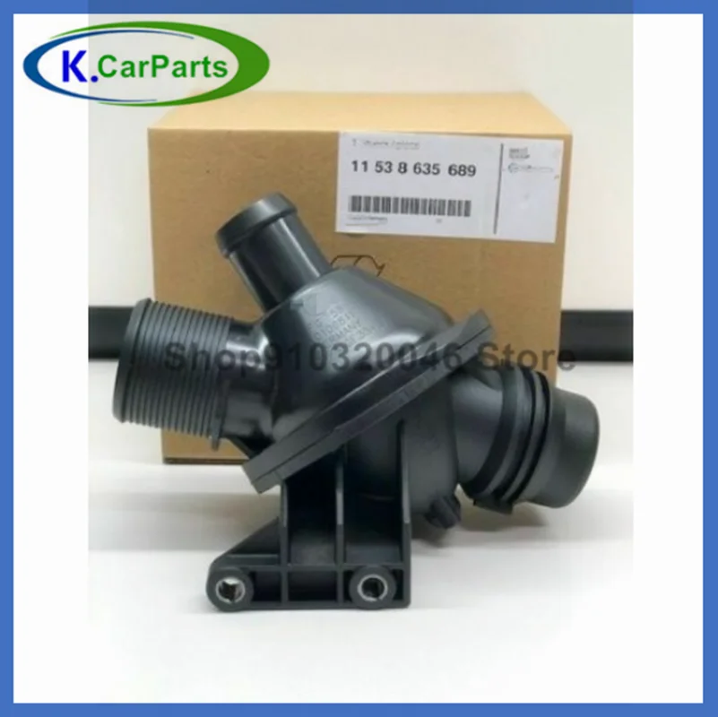 Thermostat Housing For BMW F20 F22 F30 3 Series F32 F10 X1 X3 F25 X5 E89 Z4 Coolant Thermostat Tm25 108 11538648791 11538635689