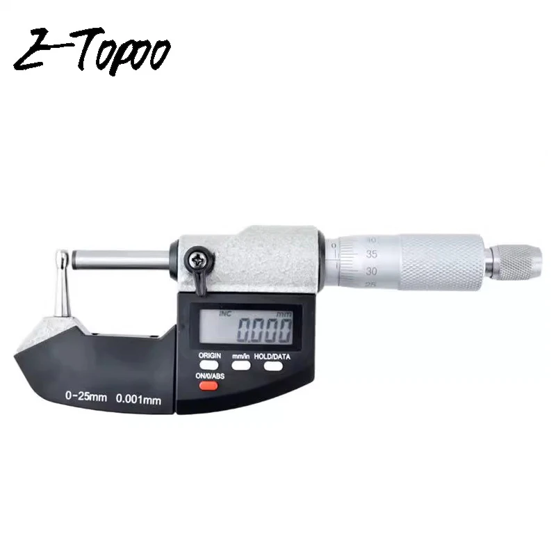 

Высококачественный цифровой микрометр-штангенциркуль 0-25 мм с точностью 0,001 мм, с маркировочными линиями, для точных измерений