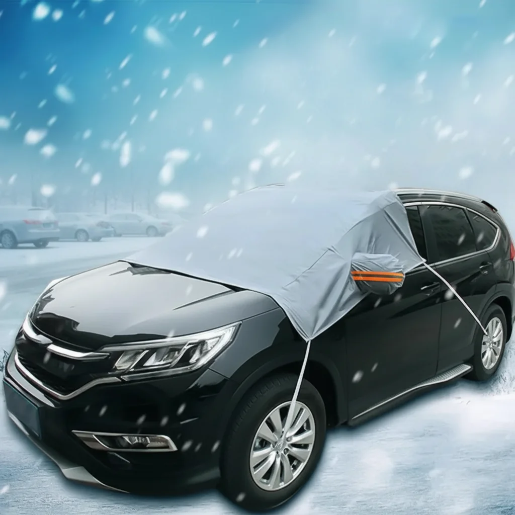 

Универсальный автомобильный передний лобовое стекло, снежный чехол, солнцезащитный козырек для зимнего и лета