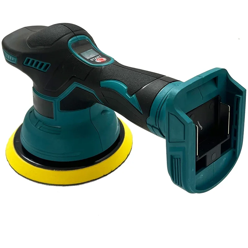 เครื่องขัดสีรถยนต์ไร้สาย Fit Makita 8 ระดับความเร็ว ไฟฟ้า สำหรับขัดเคลือบสีรถยนต์ ไร้สาย 18V-20V