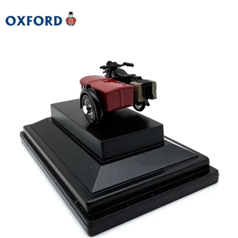 for OXFORD Diecast 1:76 Alloy Postal Motorcycle Model Realistic Simulation Static Display Collectible Gift Toy