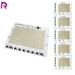 Chip LED 10W 20W 30W 50W 100W Perline luce di inondazione AC220V Smart IC SMD2835 Chip lampada proiettore a LED per illuminazione esterna Faretto