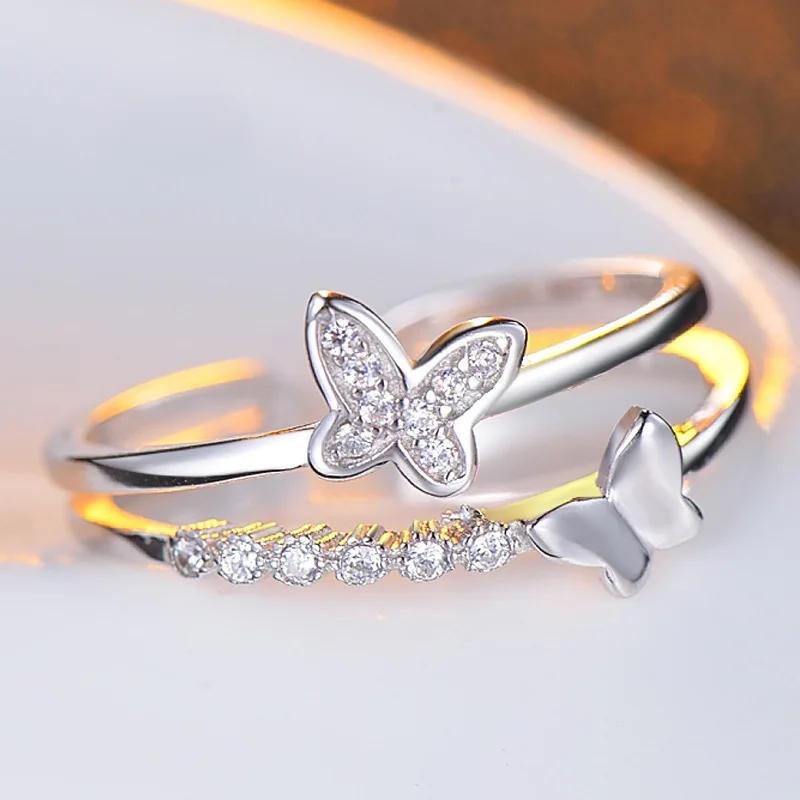 925 Sterling Sliver Rings Shining Classics Zircon for Women Wedding Engagement Jewelry Fashion Luxury Gift High Quality R851