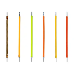 LED Edison Light Bulb Fittings 60mm DC3V 100mA LED Flexible Filament Incandescent Light Bulb Fittings Six Color DIY