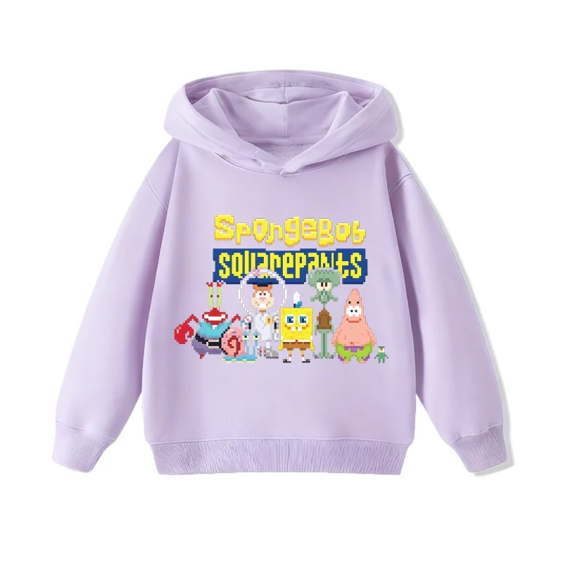 

Potdemiel SpongeBob and Patrick Star Children's Hoodies, Boys' and Girls' Clothing, Autumn and Winter Warm Children's Hoodies