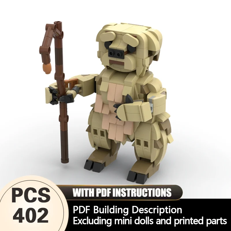 

Creators Animal Series Model MOC Building Bricks Walking Ape Modular Technology Gifts Holiday Assemble Children Toys Suit