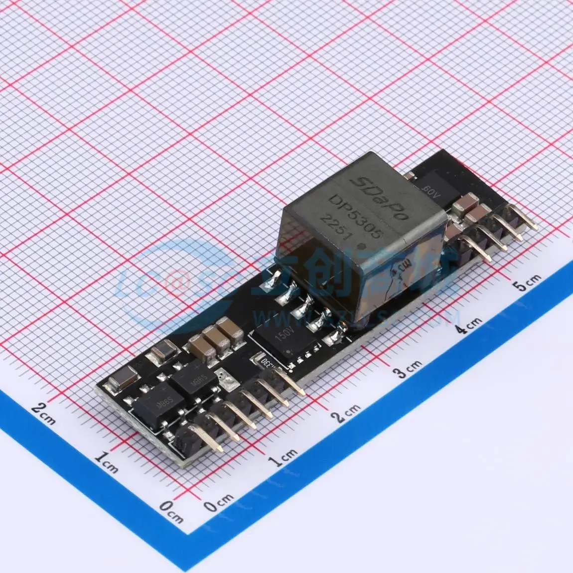 2pcs DP9700 at-5V4A PoE module(POE) isolated 37V 57V Ethernet Communication Module for Smart Home System