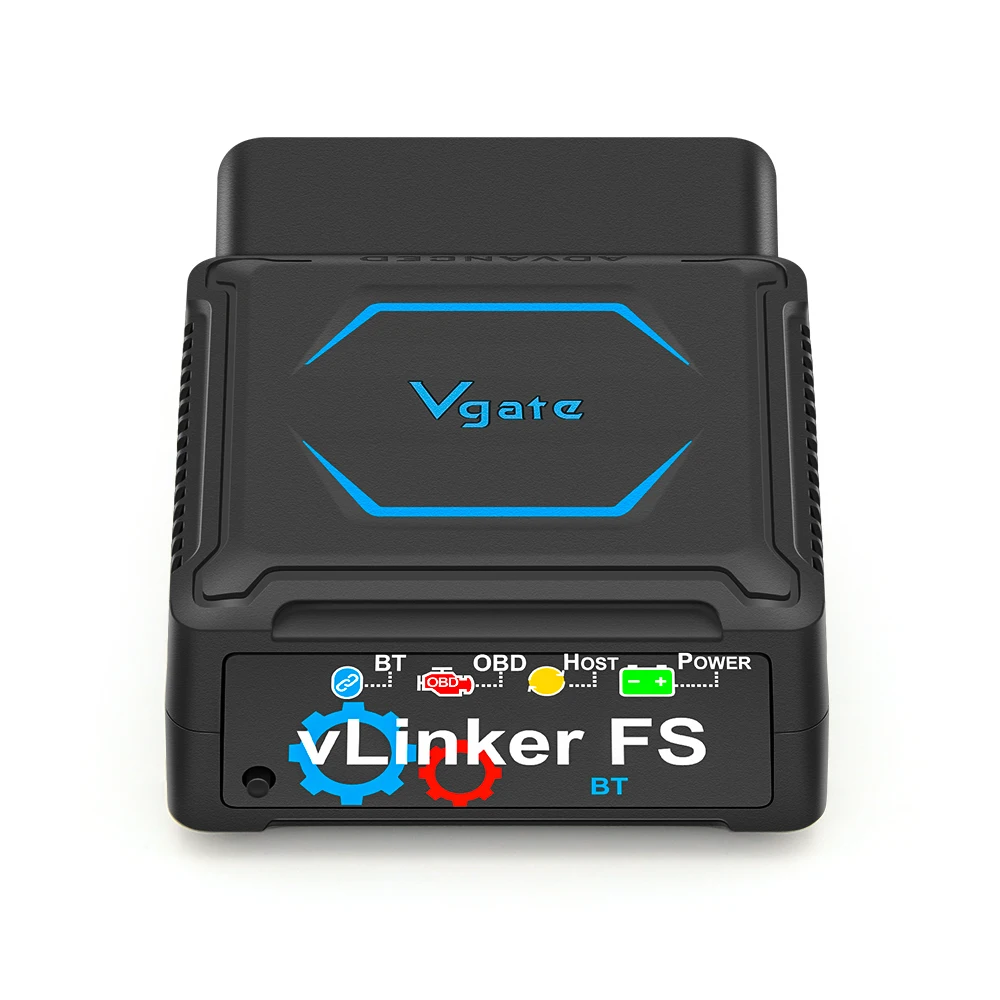 New Vgate VLinker FS Bluetooth OBD2 Diagnostic Scanner ELM327 Professional-grade Diagnostic Scan Tool for IOS/Android/PC