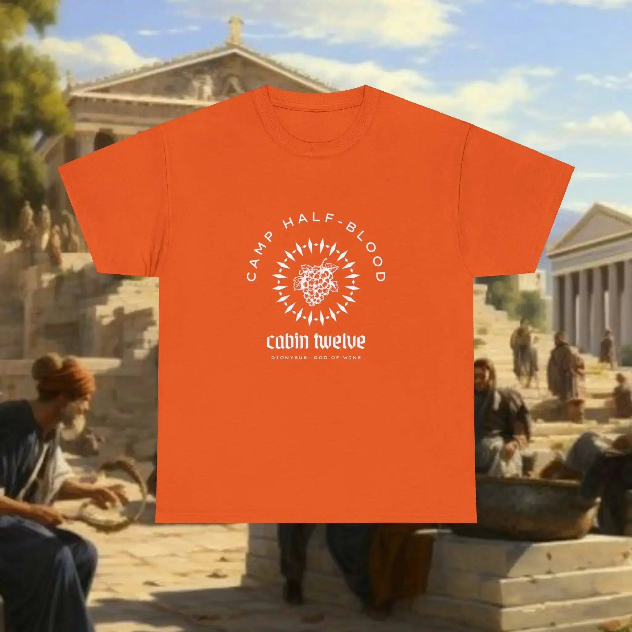 Camp Half Blood T Shirt Cabin Twelve Percy Jackson Child Of Dionysus