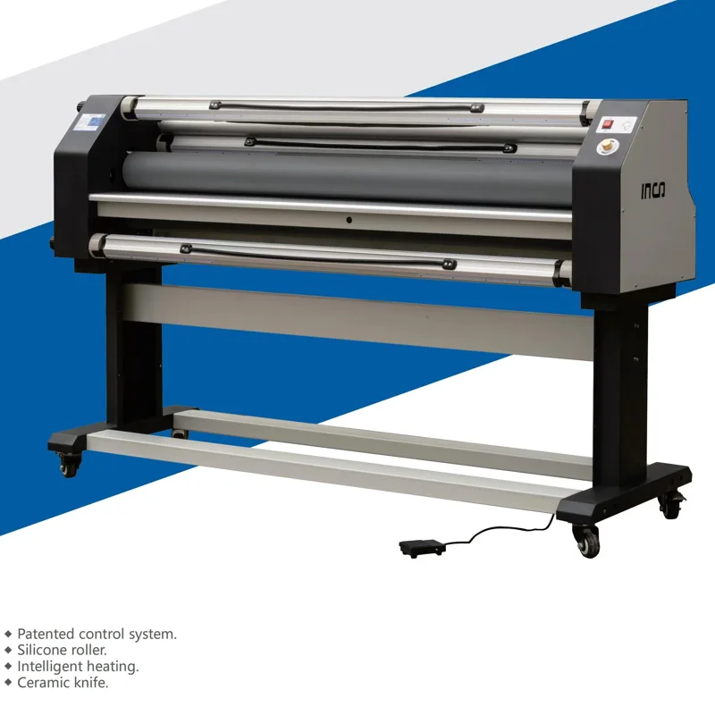 

Automatic Large Format Laminating Machine Hot And Cold Laminator 1.6M For Vinyl Sticker