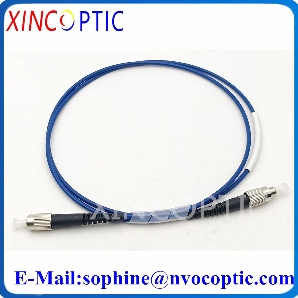 SUH100 SMA905-SMA905/FC/ST105/125 US-VIS 200-1100nm 0.22NA 2M Silica Metal Core 100um Fiber Optic Patch Cord Jumper Cable