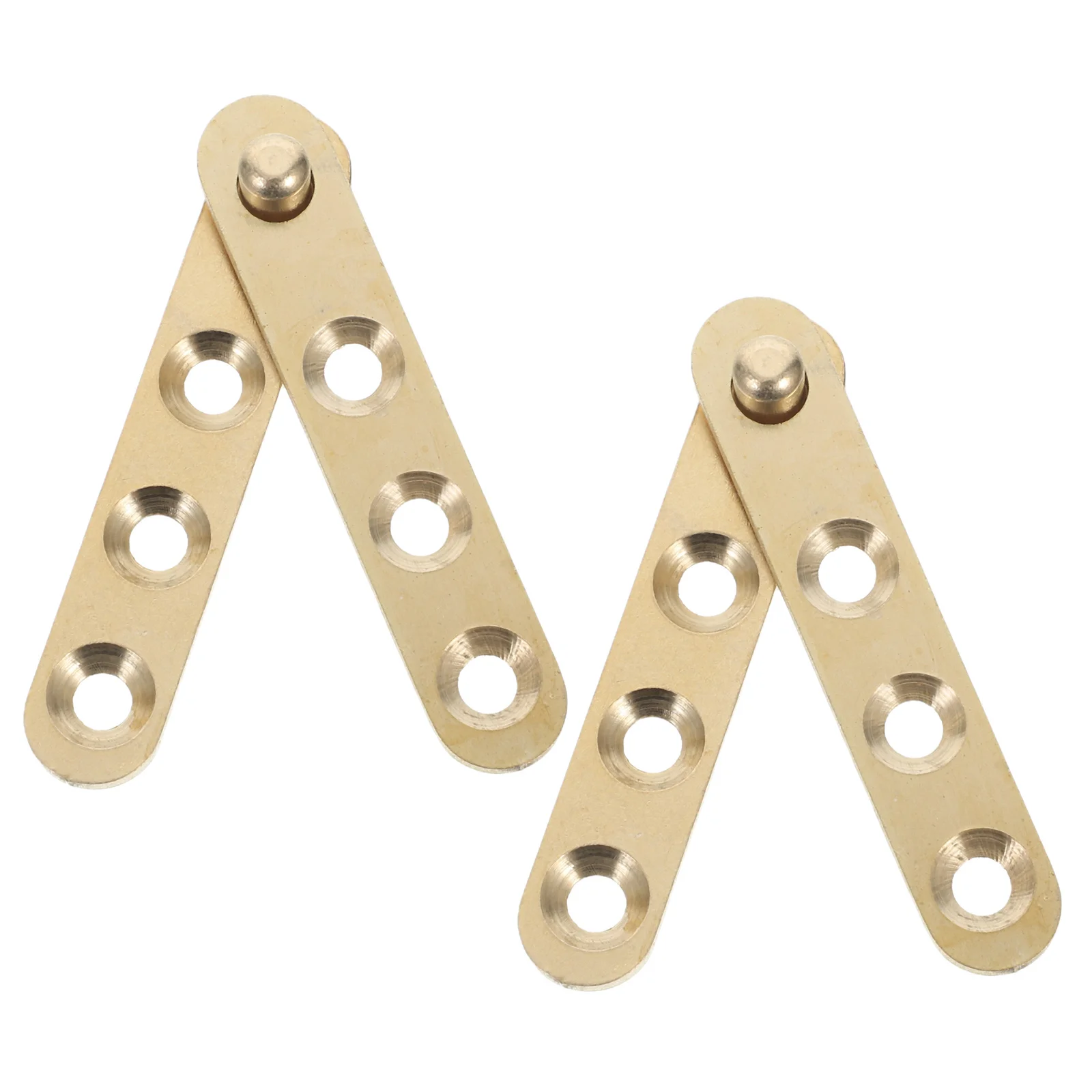 مفصلات نحاسية 360 درجة محورية دوارة مخفية لخزانة المطبخ وأثاث الحمام وإكسسوارات الأجهزة الباب