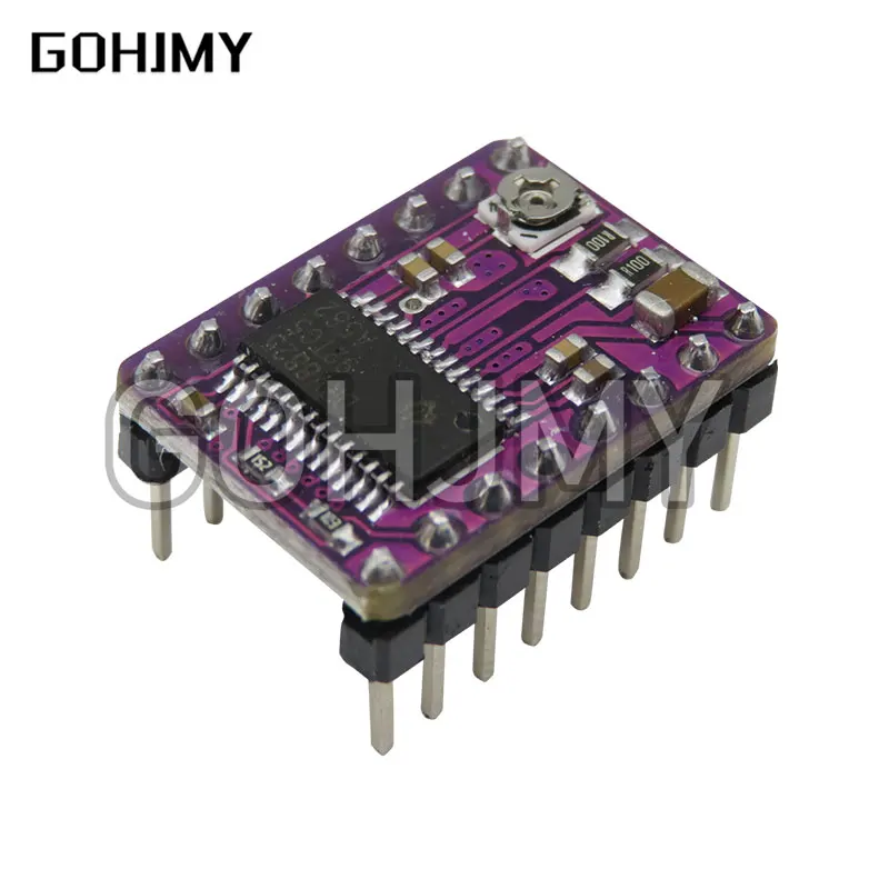 Steptick-ステッピングモーターA4988,Drv8825,ヒートシンクモーター,reprapランプ1.4 1.5 1.6 mks GENV1.4ボード,3Dプリンターパーツ