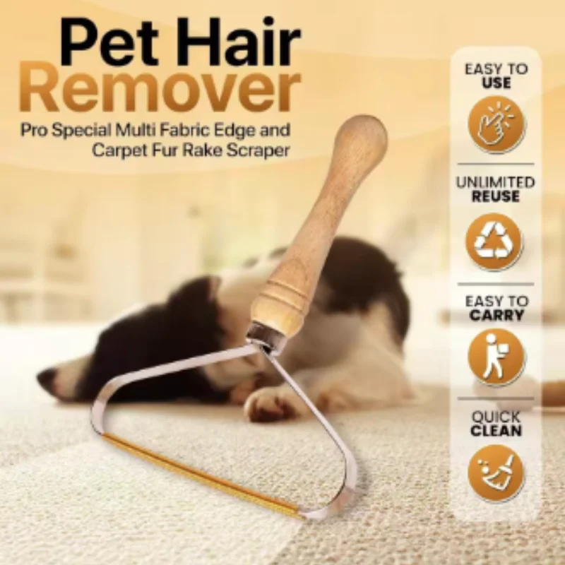 Pet Hair Cleaning Roller Lint Remover Pellet Scraper for Clothes Carpet Wool Razor Brush Anti Plush Hair Removal Tool
