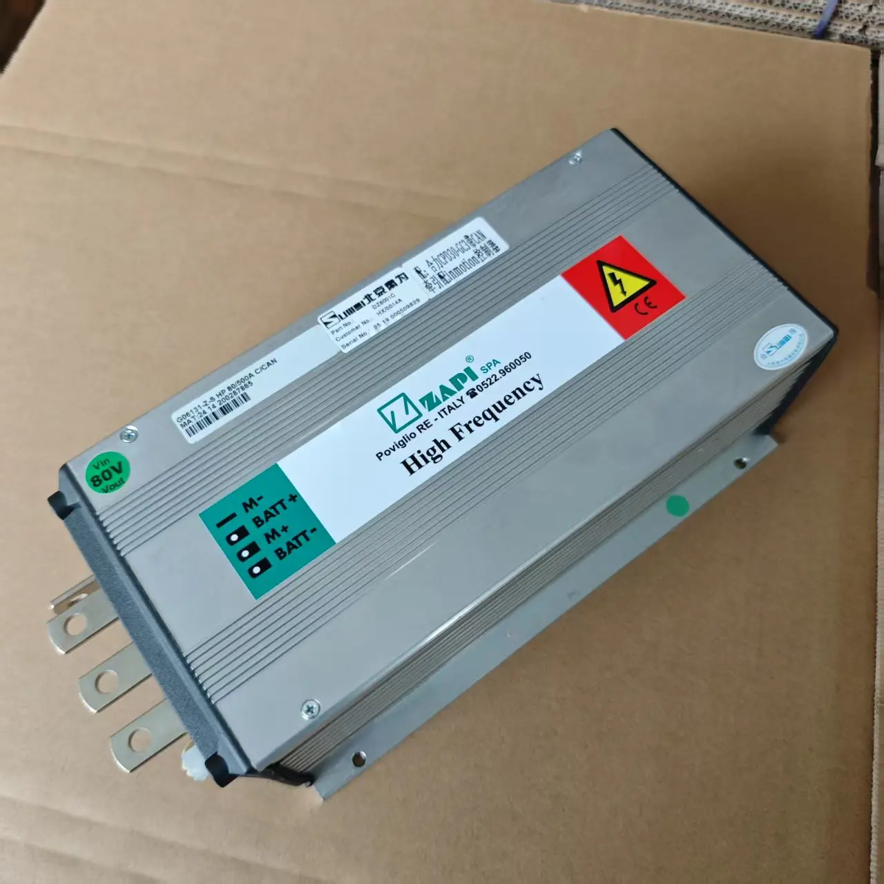 ZAPI DZ8001 80V 500A  Hydraulic Oil Pump Controller  Series for HE-LI Hang-cha Electric Forklift 80V/500A(DZ8001)