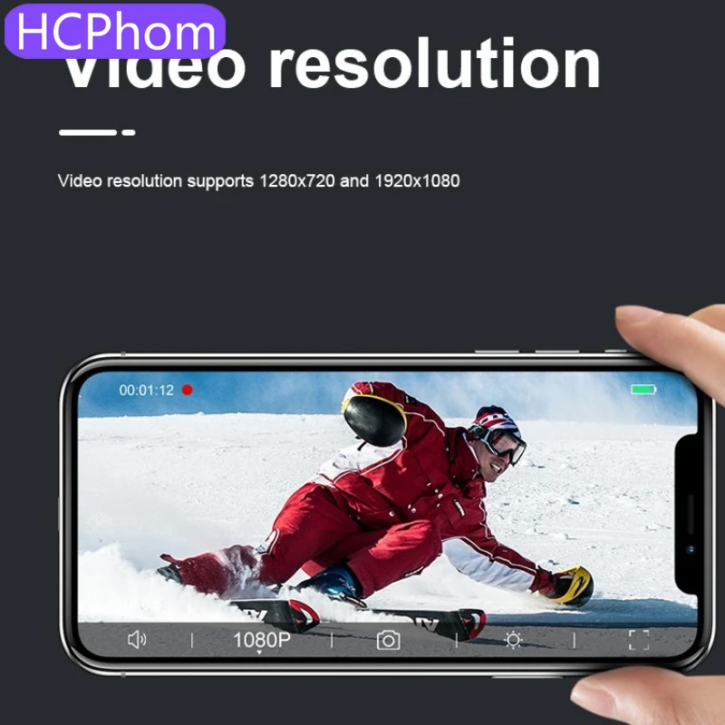 كاميرا يمكن حملها بالجسم مع تسجيل الصوت والفيديو 1080P كشف الحركة كاميرا فيديو POV يمكن ارتداؤها لركوب الدراجات والمشي على الحيوانات الأليفة والسفر