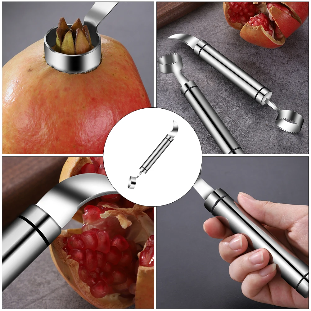 

Efficient Pomegranate Opener Made of High Quality Stainless Steel Cracking Tool Compact Size for Easy Storage