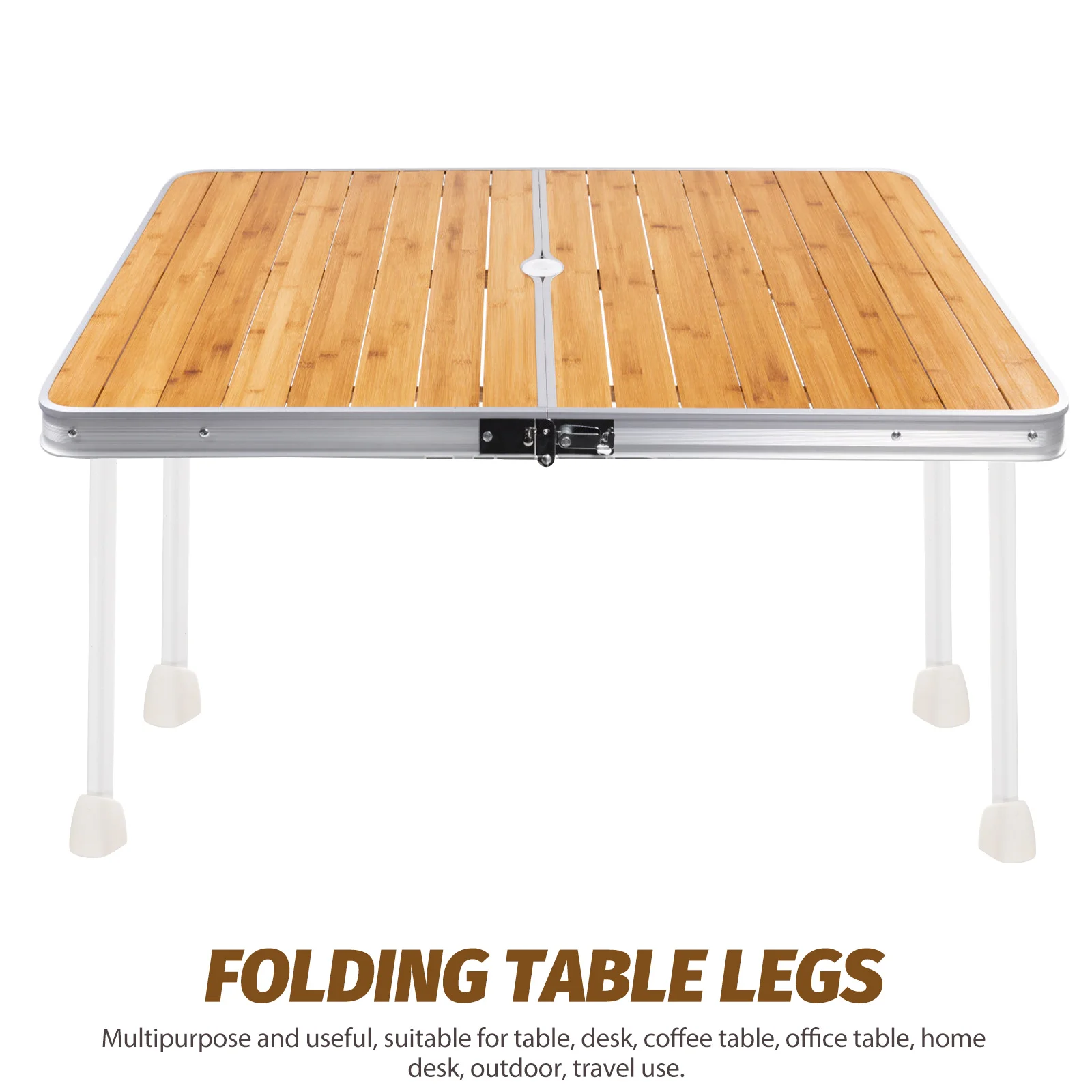 Folding Table Legs Metal Foldable Desk Heavy Duty for Home Computer Accessories