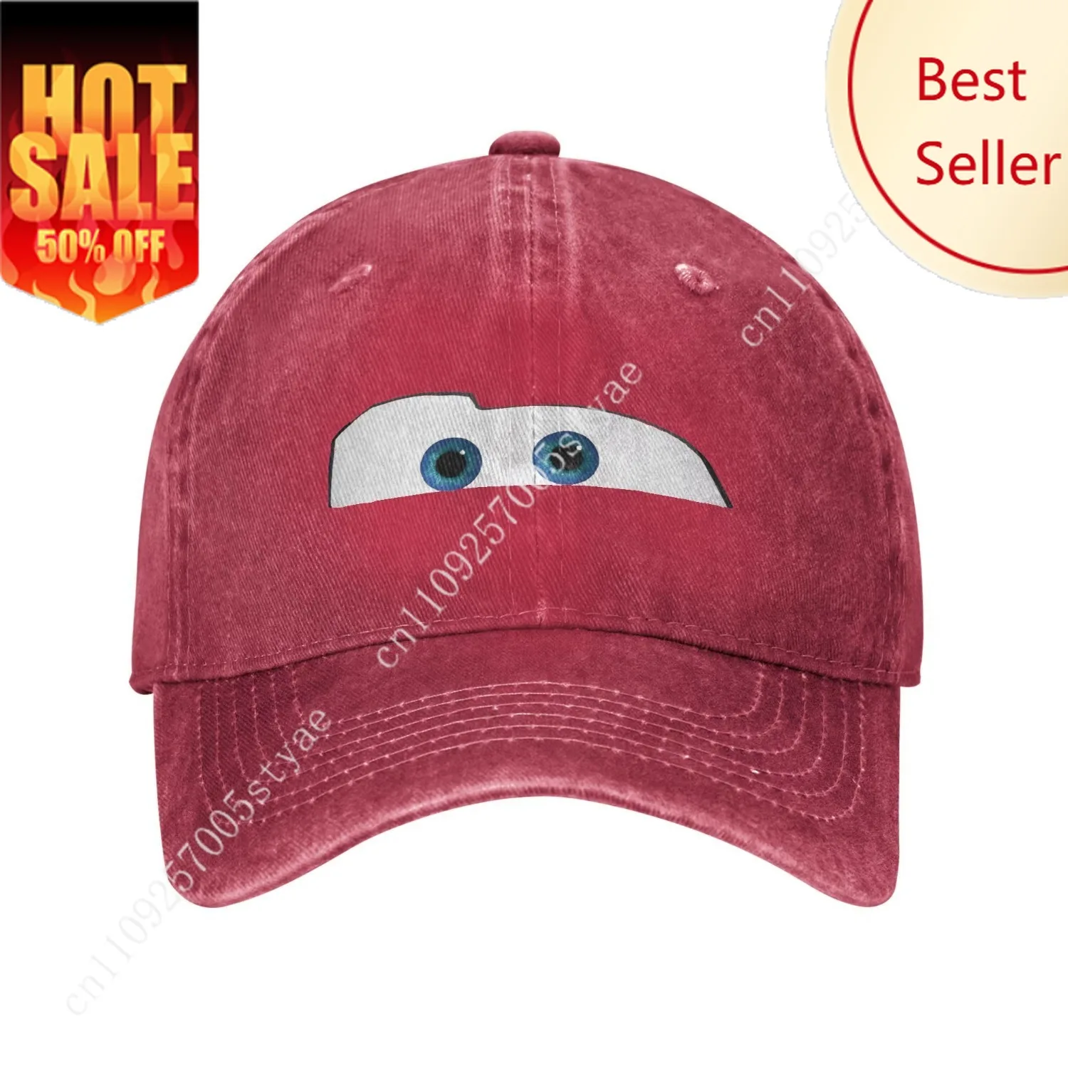 

Sally I'm Lightning Cars Baseball Caps Accessories for Men Women Mcqueen Adjustable Trucker Hat