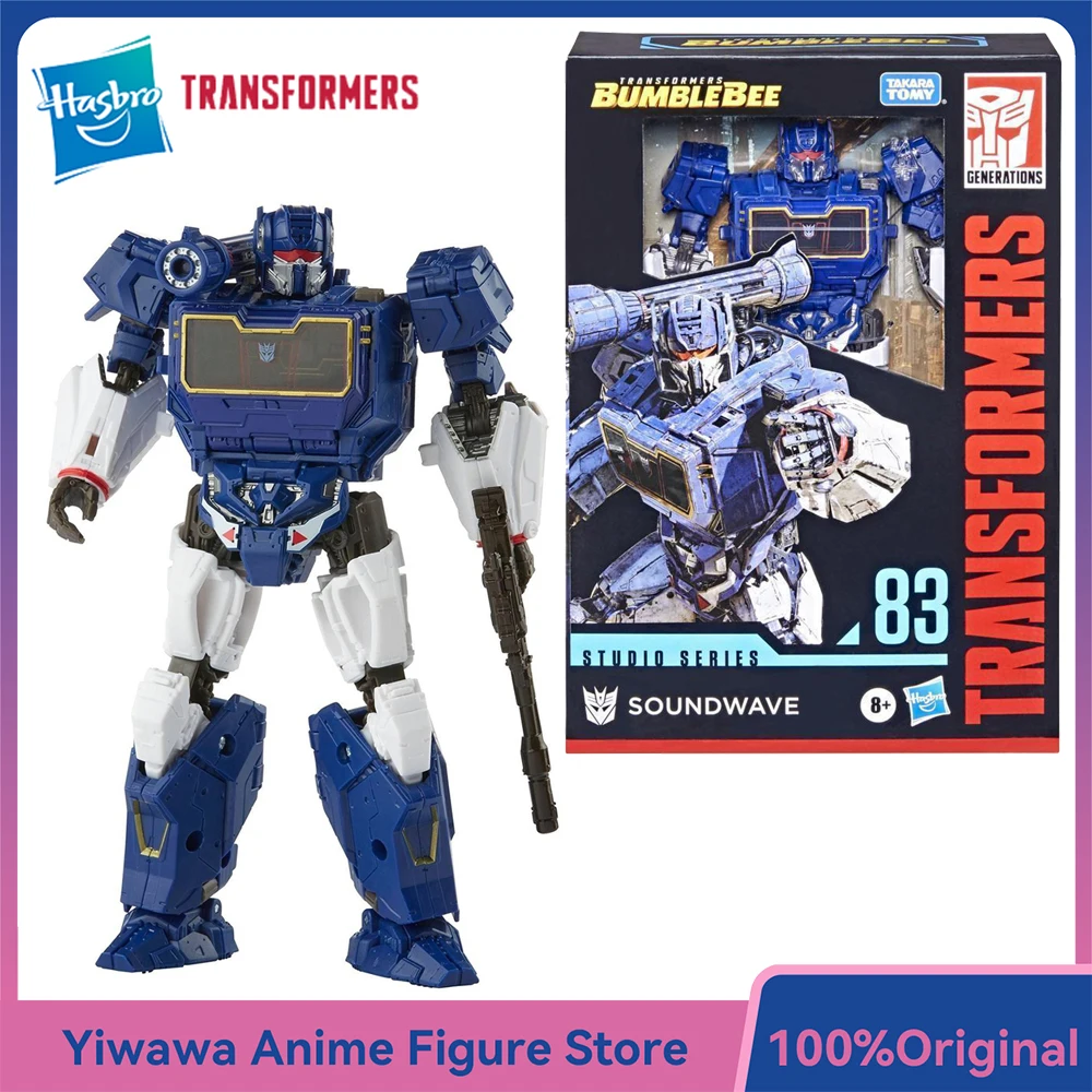 

[В наличии] Hasbro Transformers Studio Series SS83 Soundwave 6,5-дюймовая Коллекционная фигурка класса Voyager, модель, подарочные игрушки