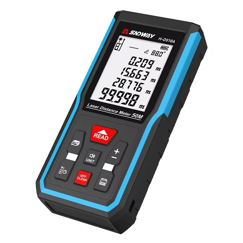 

Hot Sale Laser Lcd Distance Measuring Laser Meter Custom Electronic Digital Distance Meter Construction Tools Mini Laser
