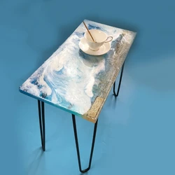 River Table Silicone Mold with Table Legs for Resin River Table Making Form Resin Casting Jewelry Making Home Decoration