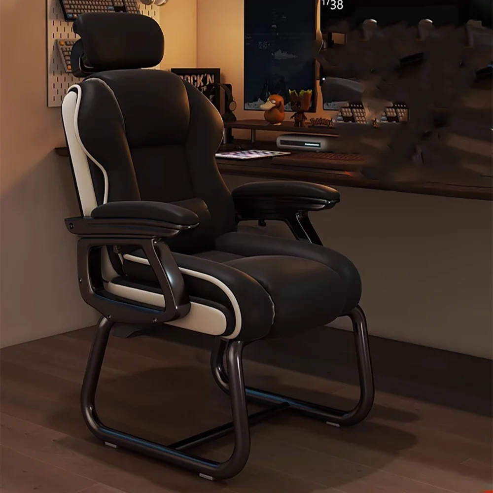 Modern Luxury Office Chair Ergonomic Mobile Simple Personalized Gaming Chair Design Elastic Chaise De Bureaux Office Furniture