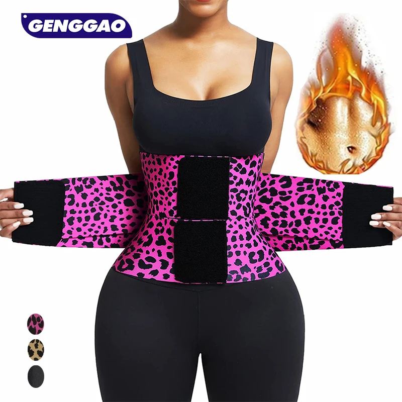 

1Pcs Waist Trainer Sweat Belt Waist Trainer Girdle Corset Women Tummy Body Shaper Shapewear Fat Burning Fitness Modeling Strap