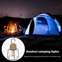 Outdoor Lamp Waterproof Led Camping Lantern with Dimmable High Brightness Compact Size Tent Light for Camping Supplies Camping