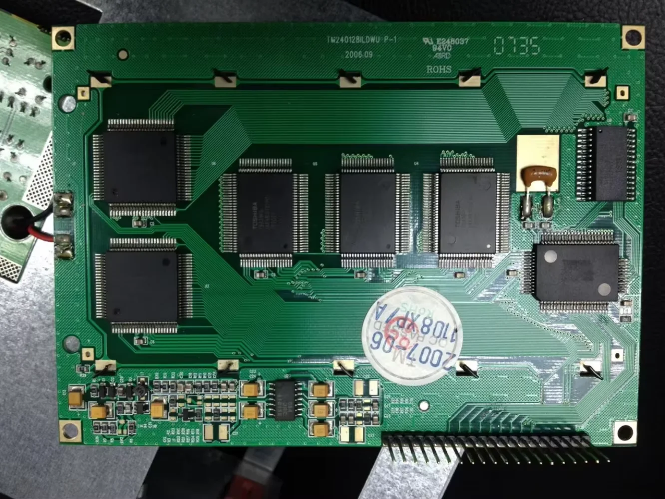 وحدة عرض LCD جديدة متوافقة TM240128ILDWU P-1 240*128 #2