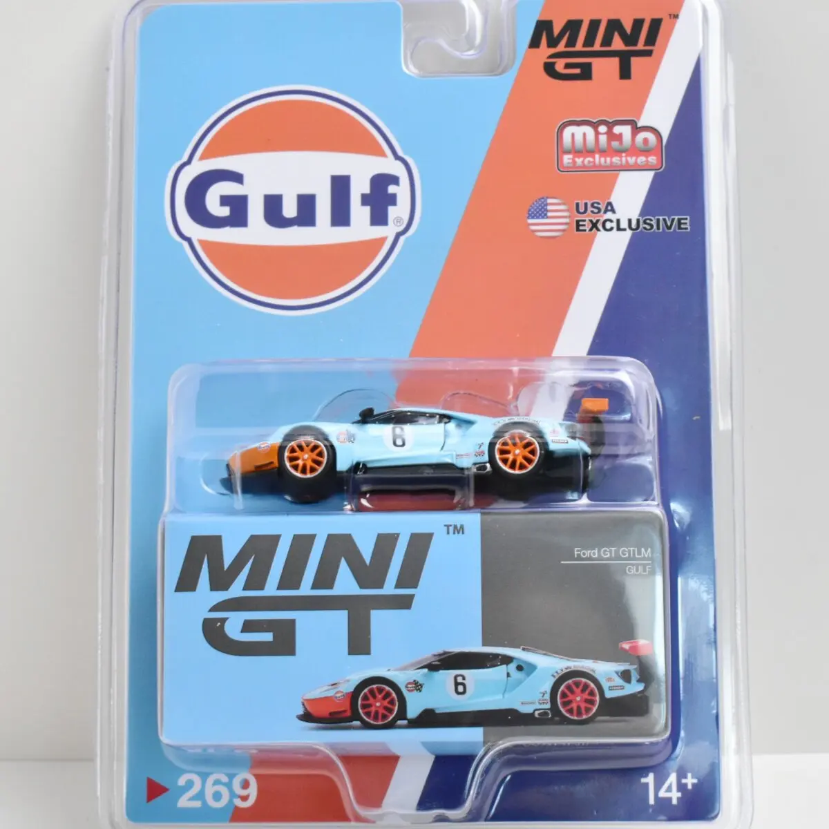 MINIGT TSM 269 1:64 Souvenir Ford gt Diecast Model Car