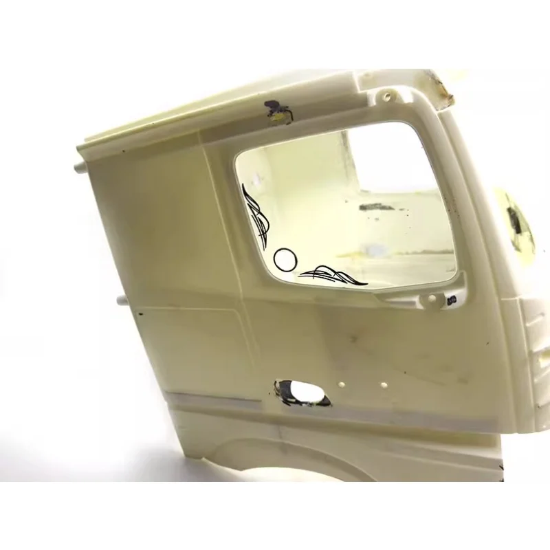 محاكاة ملصقات معدنية للنافذة الجانبية لأجزاء 1/14 Tamiya RC Truck Scania R620 Diy