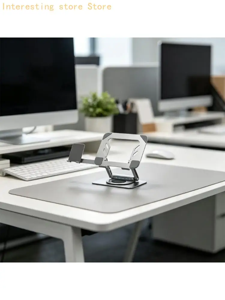 Ventilated Laptop Stand with USB Connection for Office Table Use 55KC