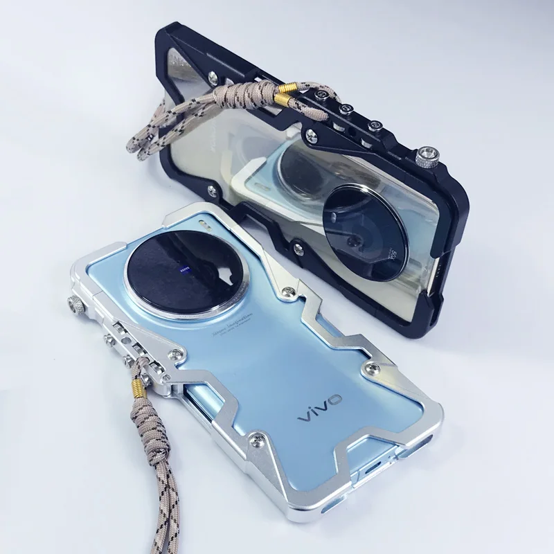 

Armor Screw Metal Frame Shockproof Cover For Vivo X100 Ultra Aluminium Bumper Cases Heavy Duty Fundas For Vivo X200 s X100s Pro