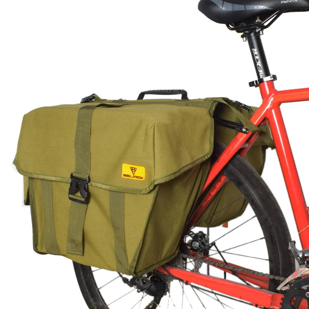 30/43/50L Fahrradrucksack, doppelseitige Hecktasche, wasserdichter Rucksack mit großer Kapazität, West Biking Fahrrad-Hecktasche – Detail 25
