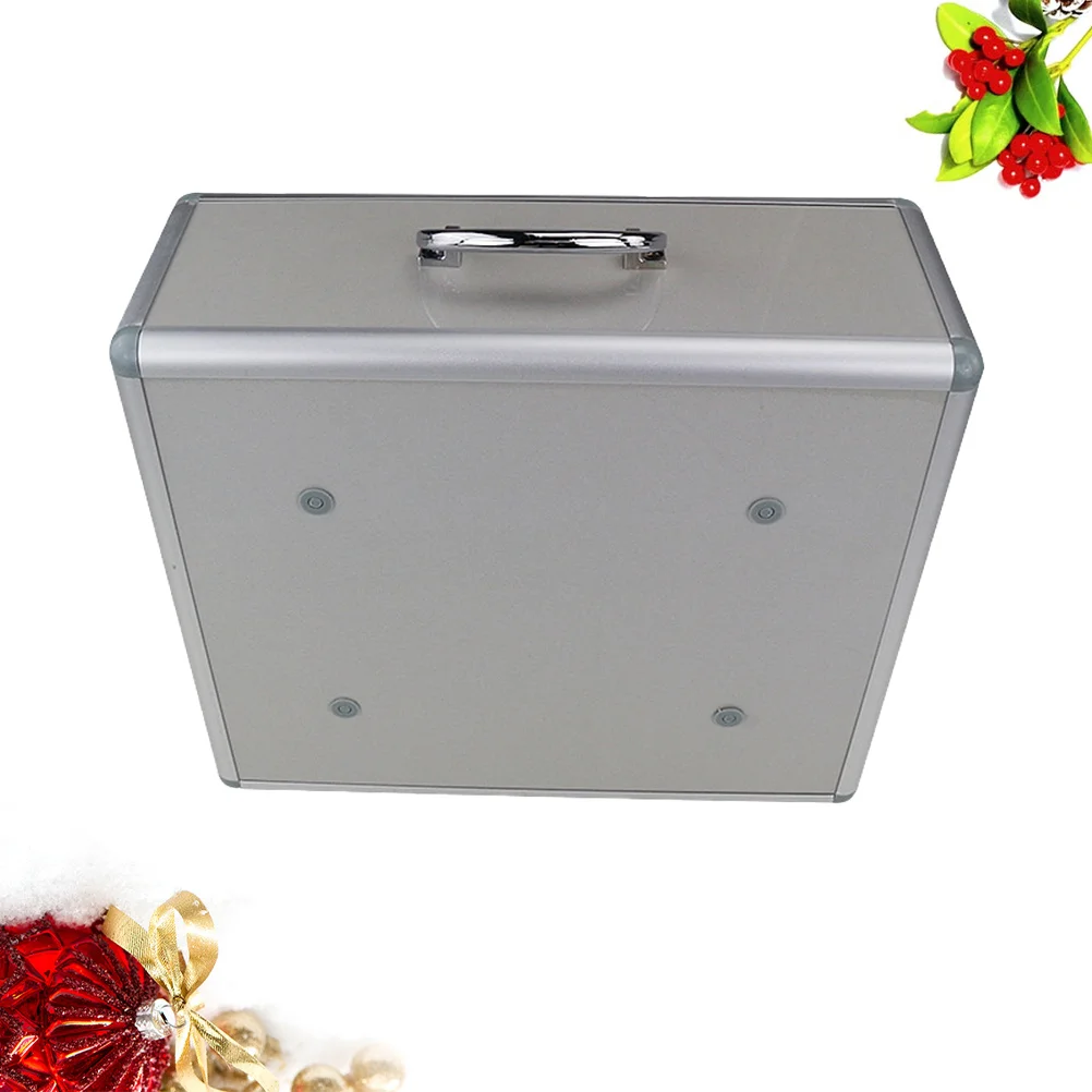 مجموعة الإسعافات الأولية صندوق دواء من سبائك الألومنيوم مع قفل حاوية تخزين محمولة قابلة للتركيب على الحائط للمنزل والسفر في الهواء الطلق #6