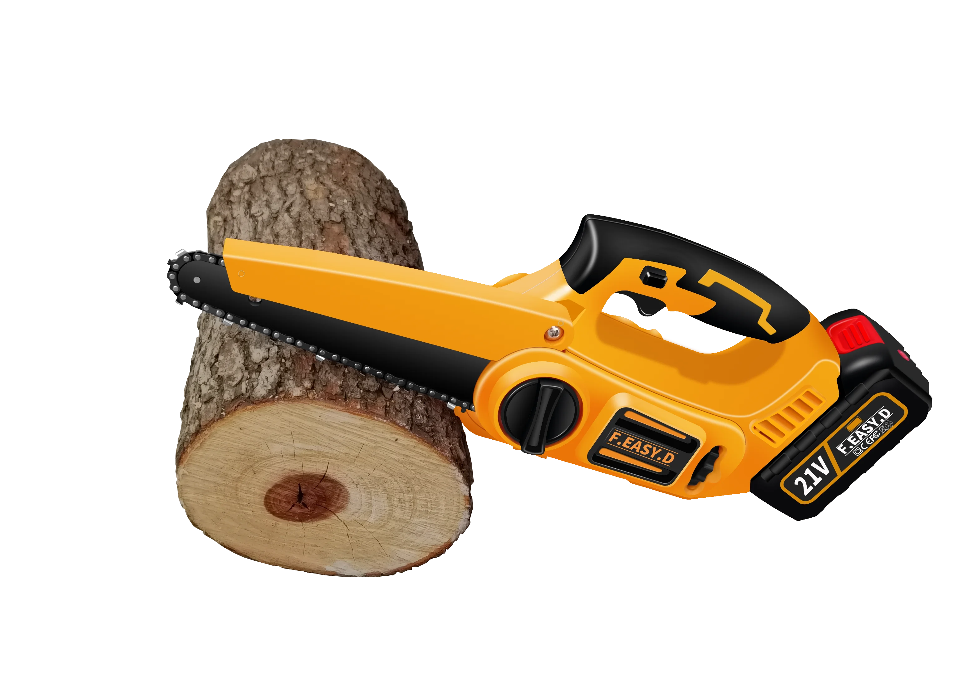 8 Inch Single Hand Saw Double Electric  Chain Cordless  Chainsaw Motor