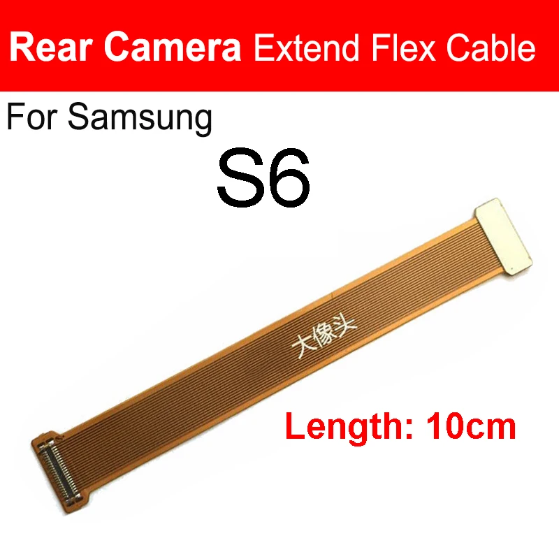 Main Camera Test  Extend Flex For Samsung Galaxy S6 Rear Back Camera Tester Extension Extend Flex Cable Repair Parts