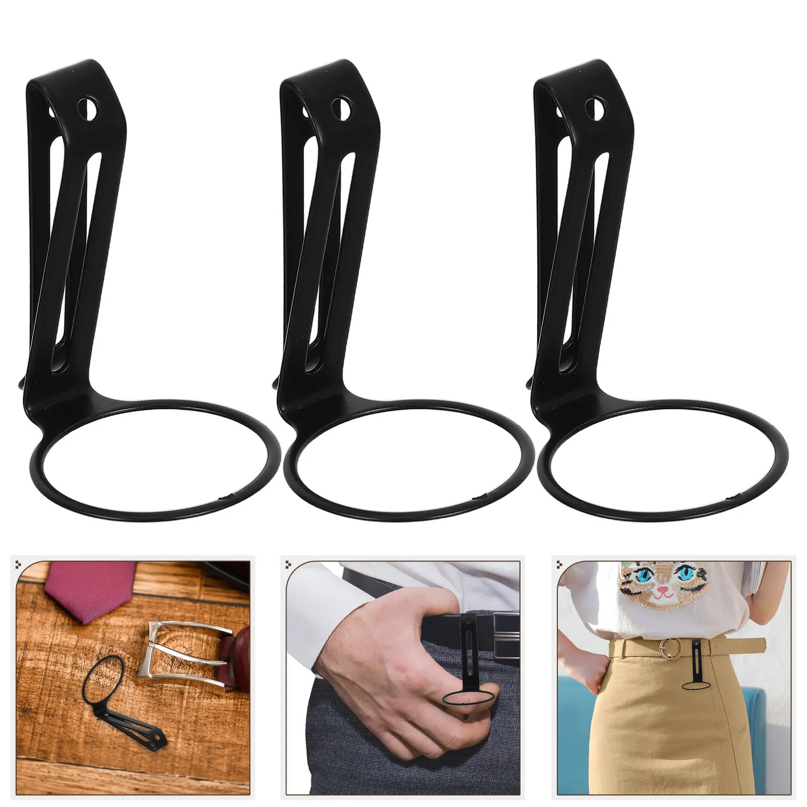 4Pcs Metal Flashlight Belt Clip 22Mm Id Heavy Duty Flashlight Holder Clip for Belt Waistband Backpack Outdoor Work Camping