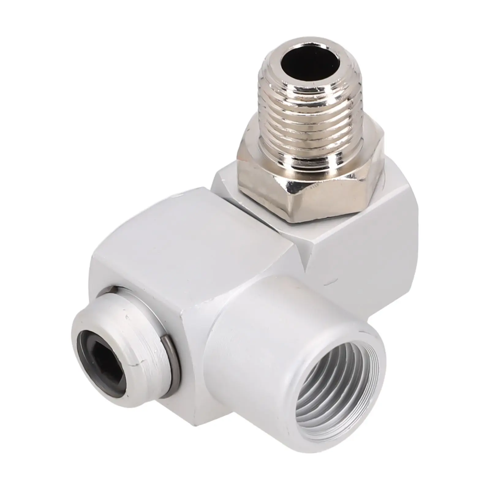 For All Corresponding Air Tool Air Connector Swivel Aluminum 1/4\\\\\\\\\\\\\\\