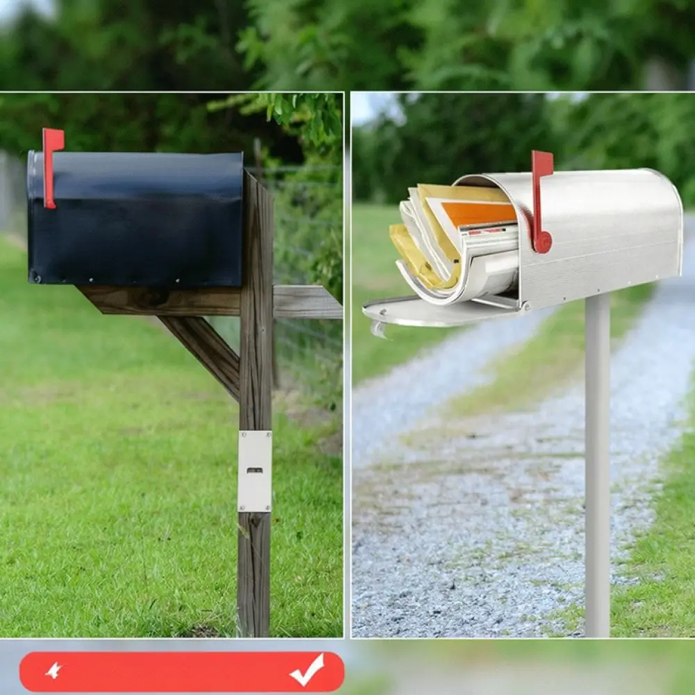 Stainless Steel Post Elevation Bracket For 4x4 Wood Columns Garden Fence Railing Mailbox Pole Support Tool