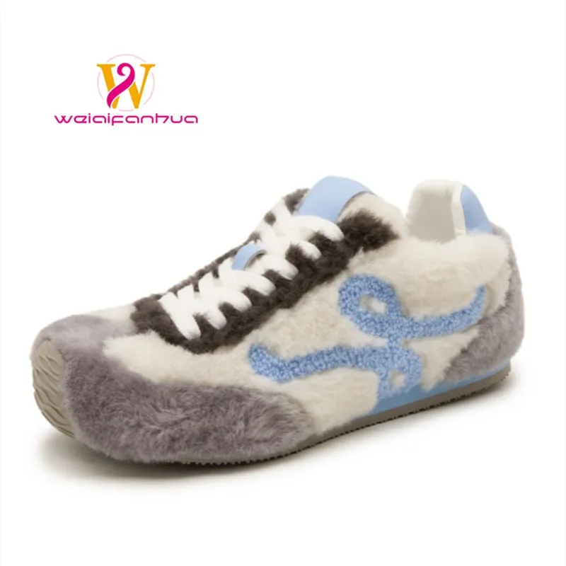 

Women's Shoes 2025 New Style Flat Dexun Shoes, Women's Comfortable and Warm Fleece Snow Cotton Shoes Womens Boots