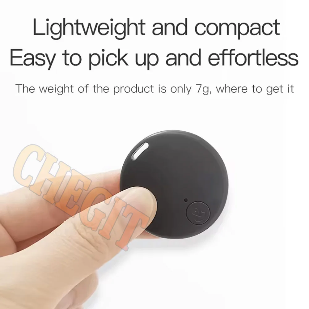 Mini GPS-locator AntiLost Alarm Portemonnee Sleutelhanger Smart Tag Bluetooth-compatibele Tracer-sleutelhanger Hond Huisdier Kind Tracker Key Finder
