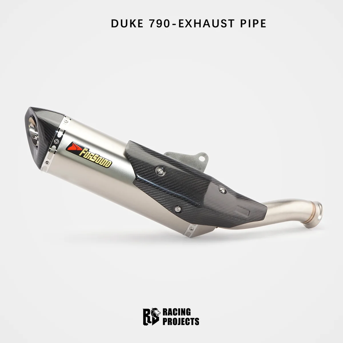 

Rs motorcycle exhaust system is suitable for KTM DUKE790 2018-2025 DUKE890 racing track with the original position connected