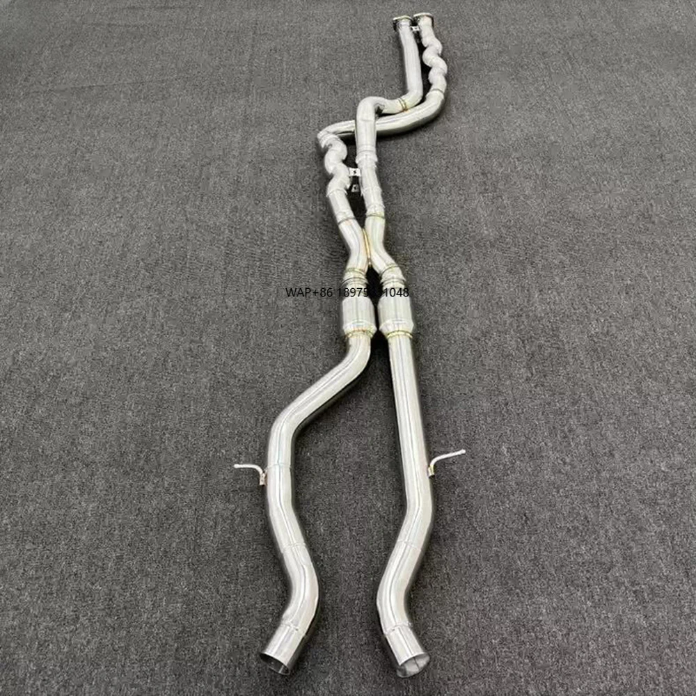 

2014-2019 M3 F80 3.0T M4 F82 High Performance Exhaust Pipes Stainless Steel Mid Pipe Equal Length Performance Muffler