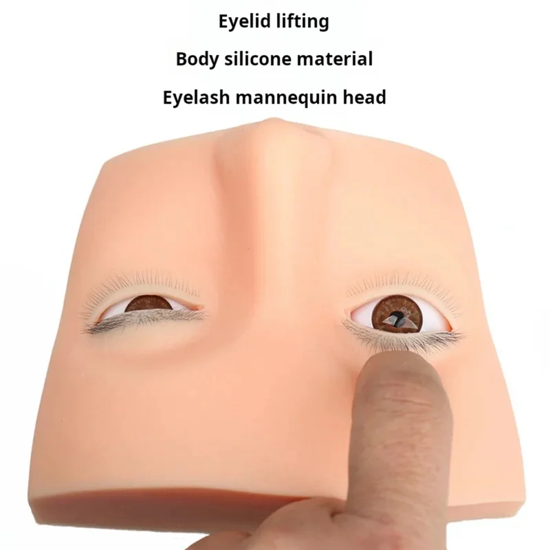 

Efficient-Real 4 Lashes Mannequin Head Eyelash Extension Training Tools With Open Eye Eyelash B